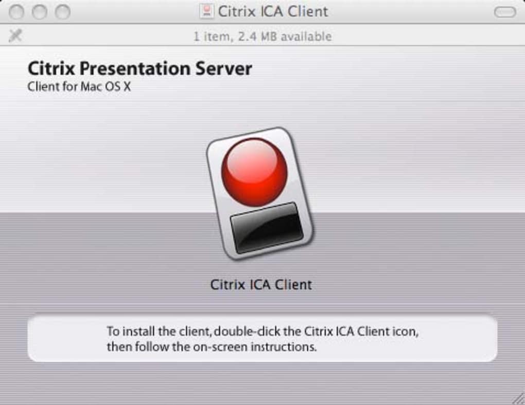 how do i download citrix on a mac